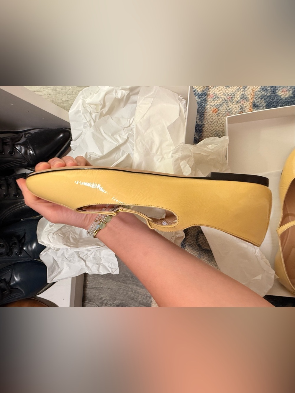 ✨ NWT CHLOE Marcie patent leather Mary Jane flats $ 750 - Picture 14 of 14